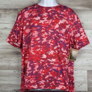 Rugged Earth* Men's‎ Short Sleeve Crew Neck Straight Hem Pullover Shirt~ Large